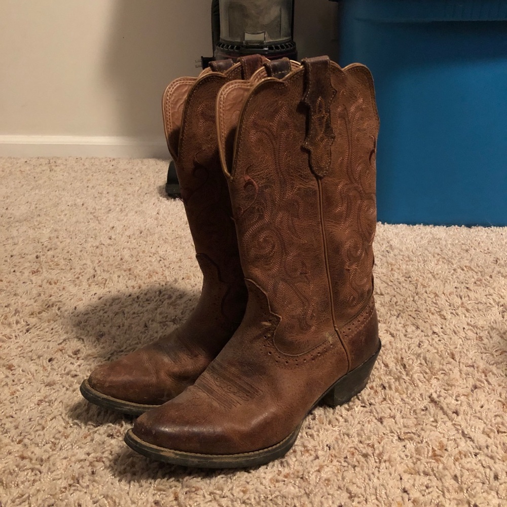 Western cowboy boots